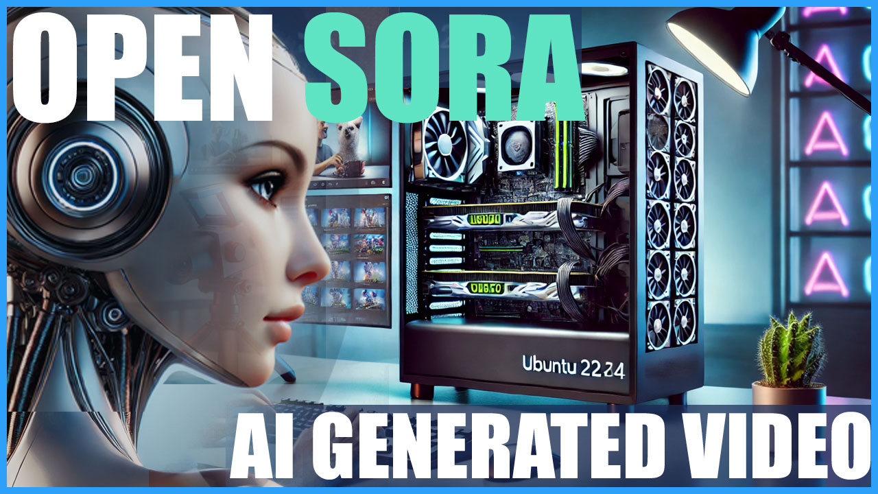 Testing locally run Open Sora AI Video Generation