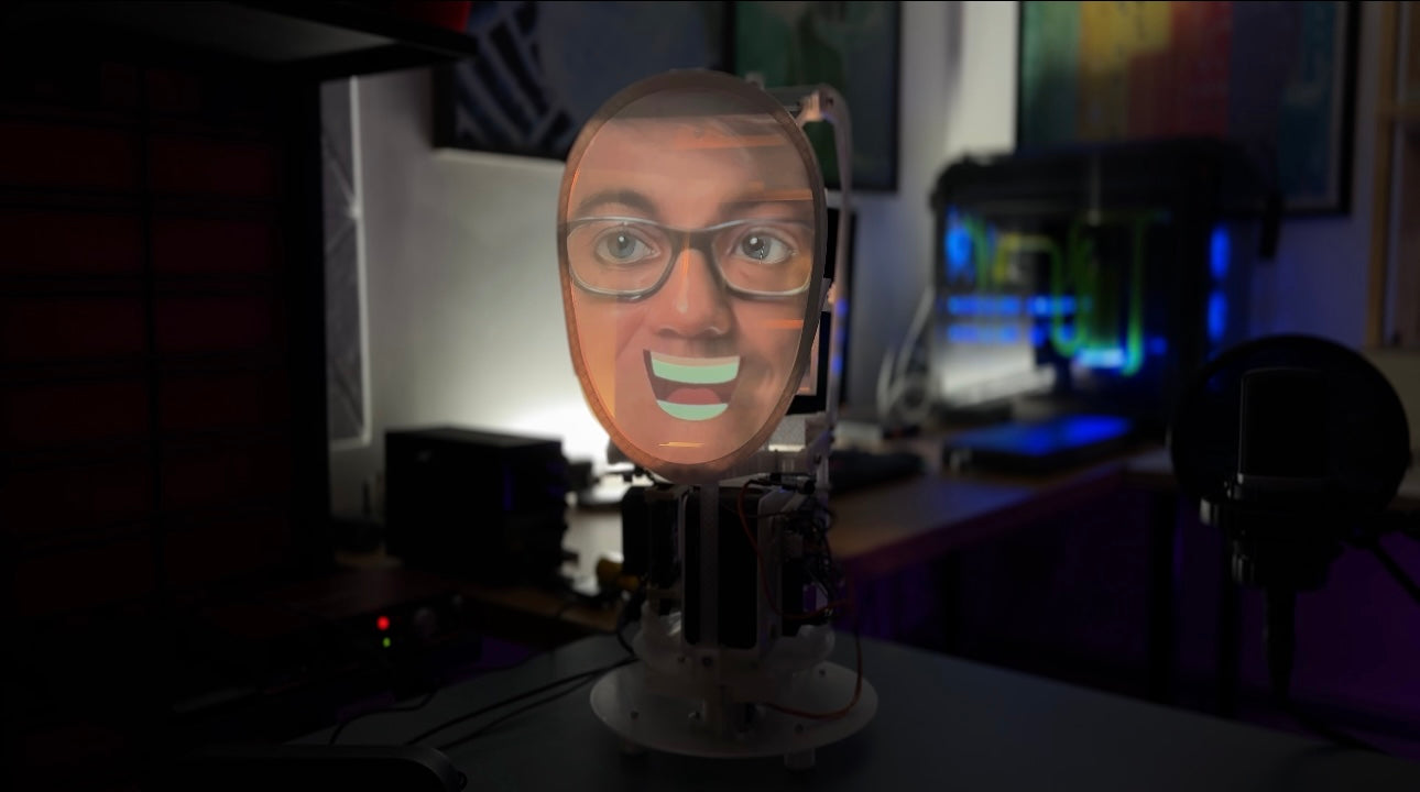 AI Social Robot Kit - Compatible With Nvidia Jetson Orin Nano Super (Jetson Not Included)