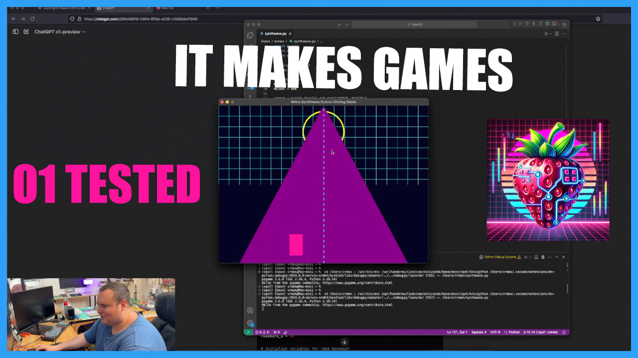 Testing OpenAI GPT o1 'Strawberry' - With Coding, Math, and Game Development